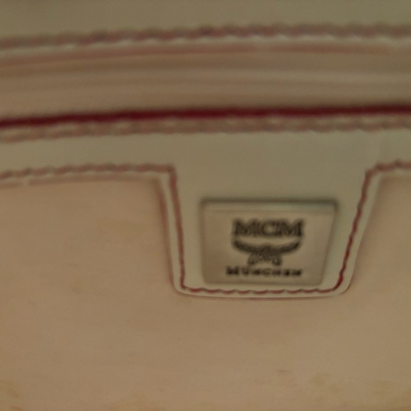 MCM Pink and White Boston Bag 🎀🎀​ - Picture 8 of 10